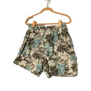Roundtree & Yorke M Tropical Beach Swim Trunks